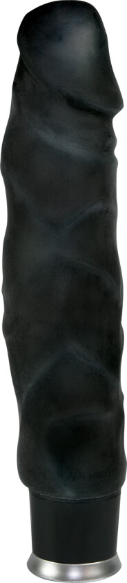 Nature Skin Big Vibe vibrerende dildo 23,5 cm   - Svart