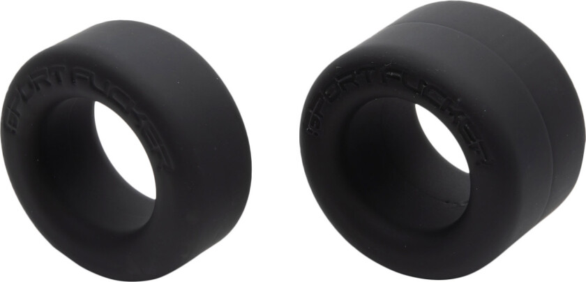 Nutt Job penisringsett i silikon - Svart