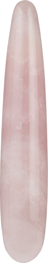 The Heart Slim Rosen Quartz Dildo   - Lyserosa