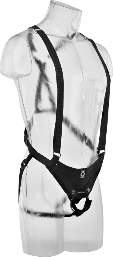 Hollow Strap-on Sele Sett 28 cm - Beige