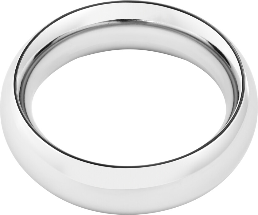 Sarge Penisring i Stål 5 cm   - Sølv