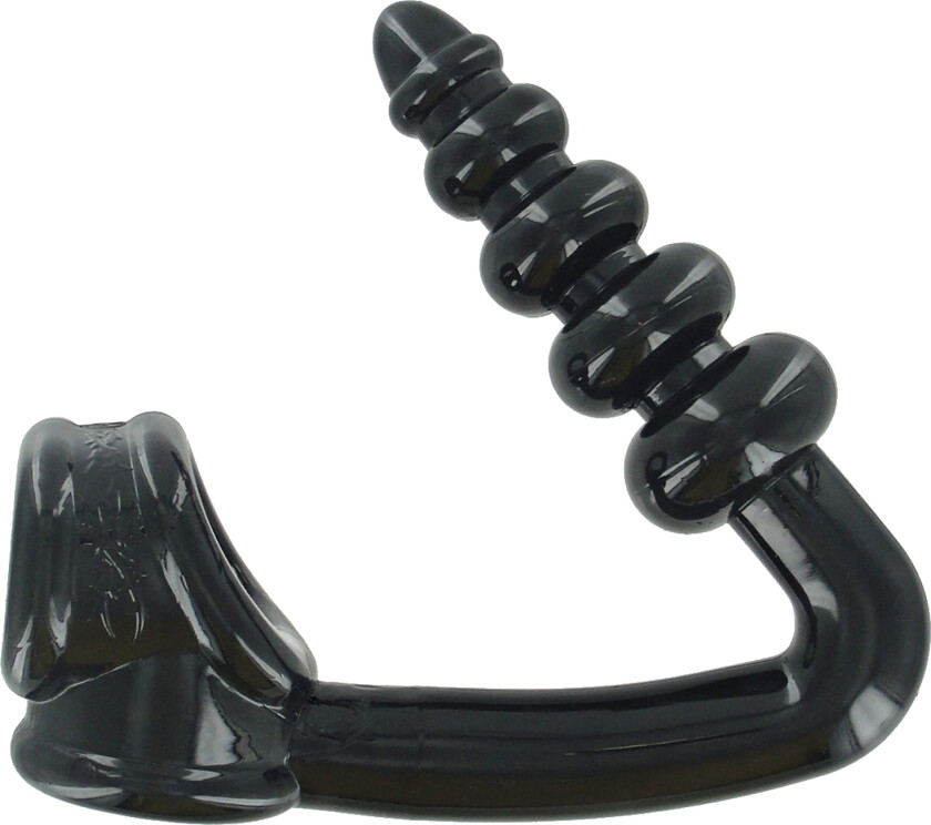 The Tower Erection Enhancer Penisring og Analplugg - Svart