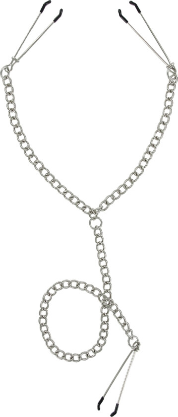 Anais Y Style Bryst og Klitoris Klemmer - Sølv