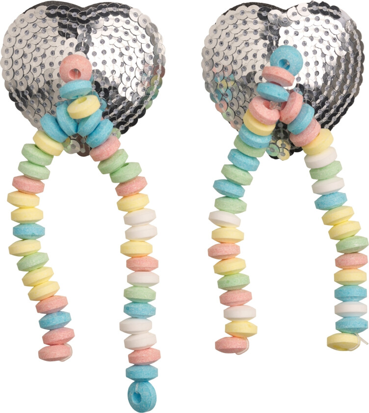 Edible Sequin Brystvortedusker 60 g - Forskjellige farger