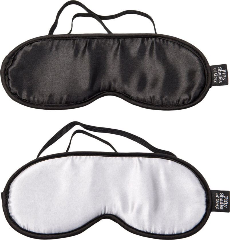 Dobbelt Blindfold-sett - Svart