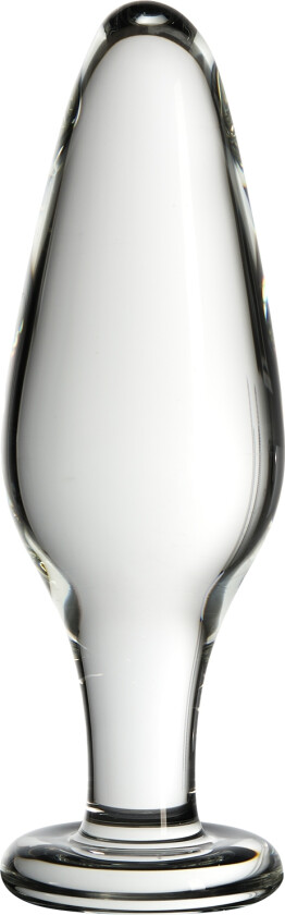 No 26 Analplugg i Glass - Klar