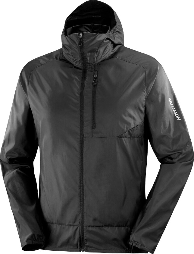 Men's Bonatti Cross Full Zip Hoodie S, Deep Black
