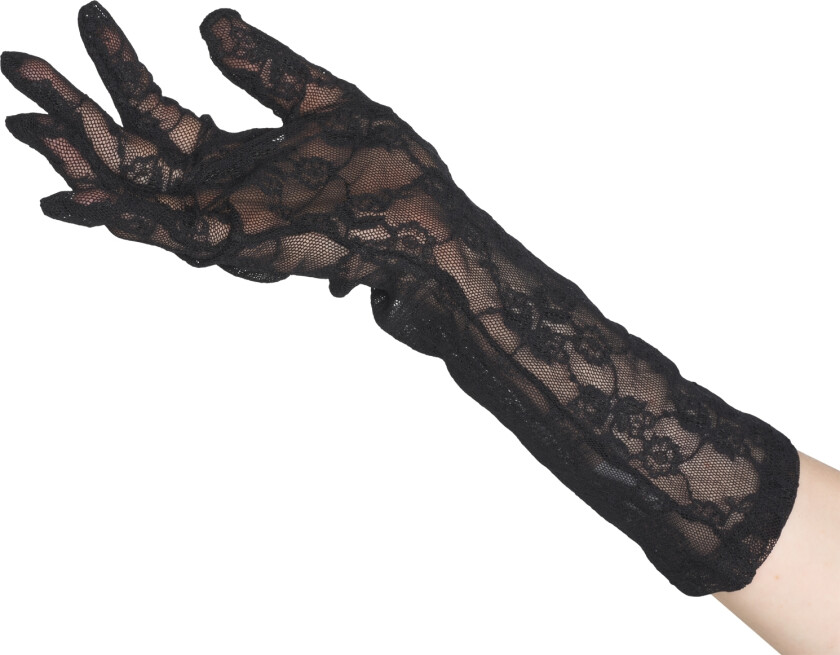 Bilde av Amorable by Lace Hansker One-Size - Svart - One Size