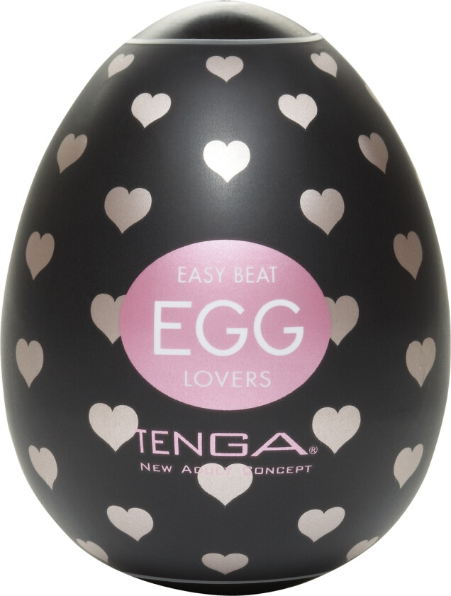 Egg Lovers Heart Masturbator     - Hvit