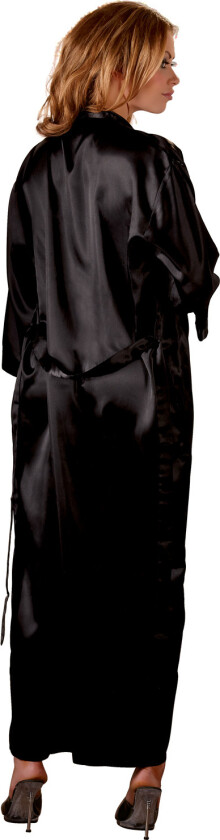 Kimono Svart - Svart - 2XL/3XL