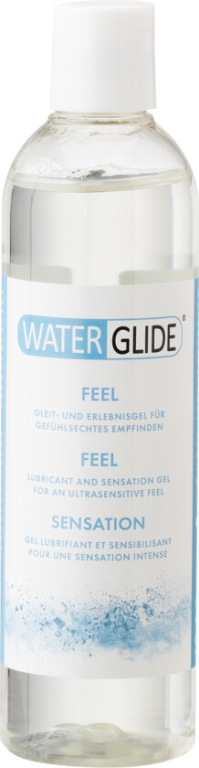 Waterglide Feel Vannbasert Glidemiddel 300 ml    - Klar