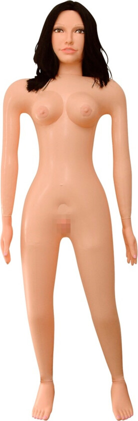 Leticia Love Doll Oppblåsbar Sexdukke med Vibrator   - Beige