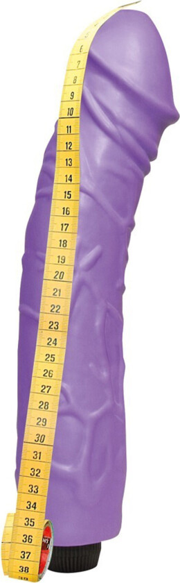 Queeny Love Giant Lover Vibrerende Dildo 33 cm   - Lilla