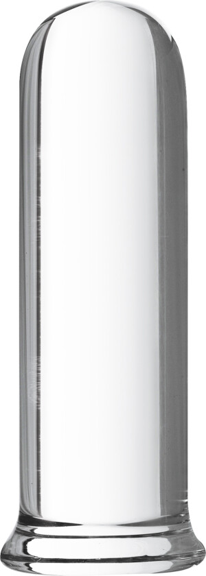 Prisms Pillar Cylinder Glassdildo 15 cm - Klar