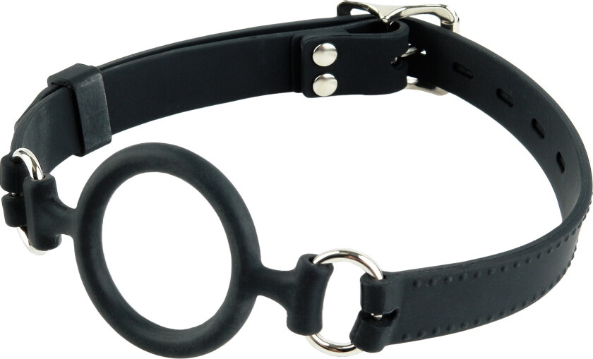 Silicone O-Ring Gag - Svart