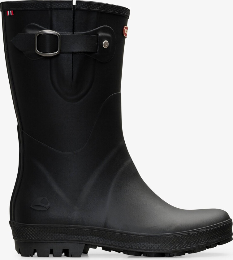 Hedda Black Rubber Boot