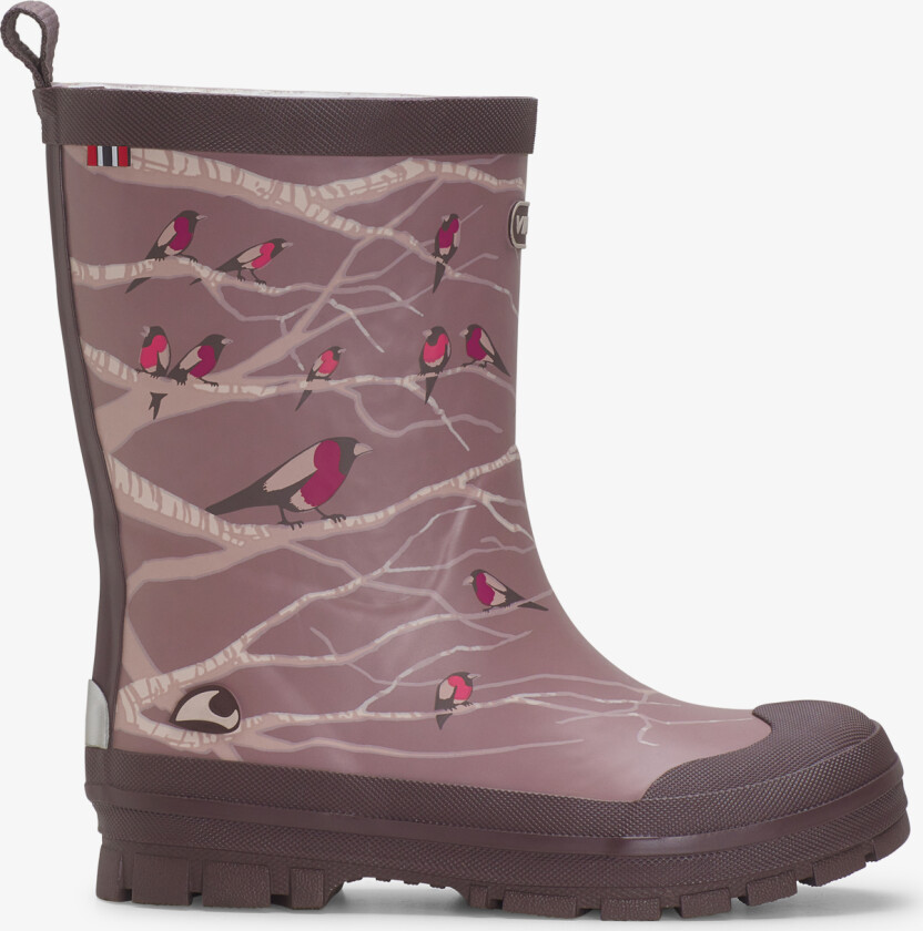 Jolly Print Warm Dusty Pink/Multi Rubber Boot