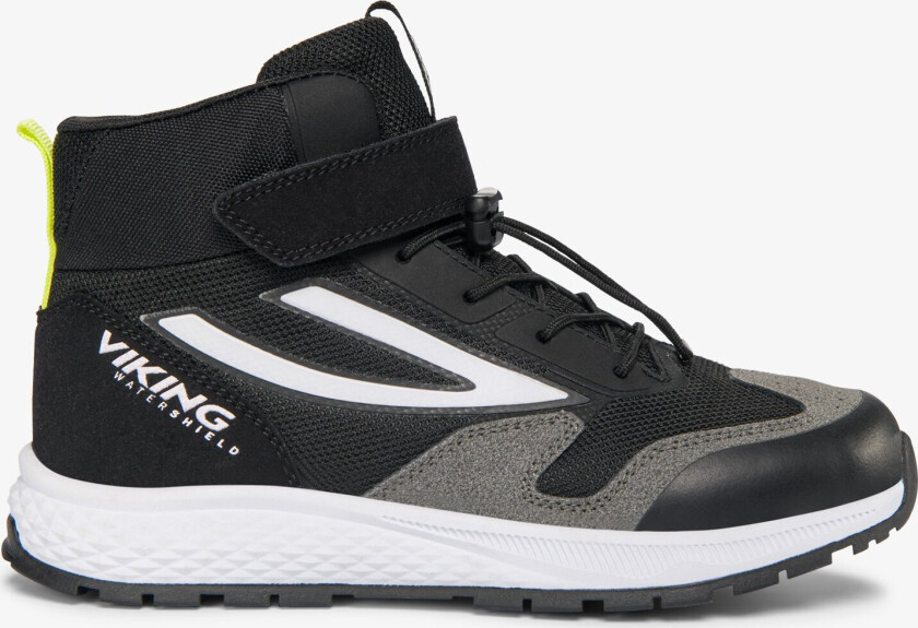 Century Mid WP 1V SL Jr Sneaker Black Waterproof Velcro