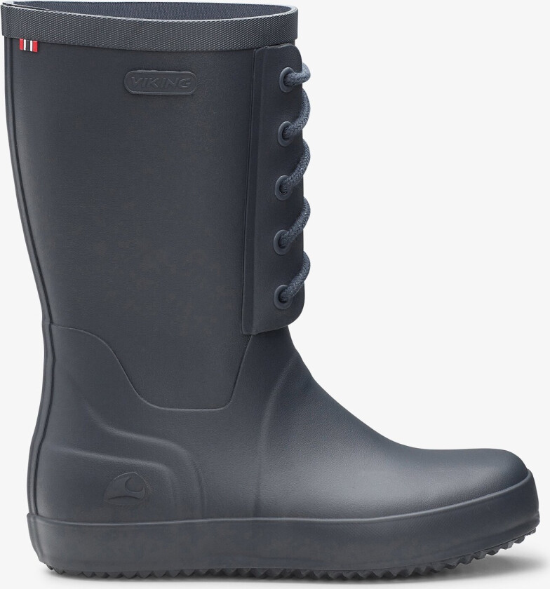 Retro Logg Navy Rubber Boot