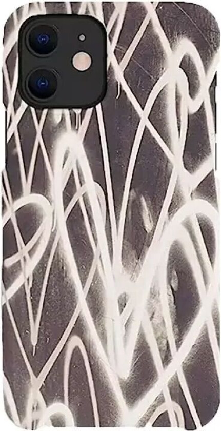 iPhone 12 Mini 100% Plantebasert Deksel - Grafitti