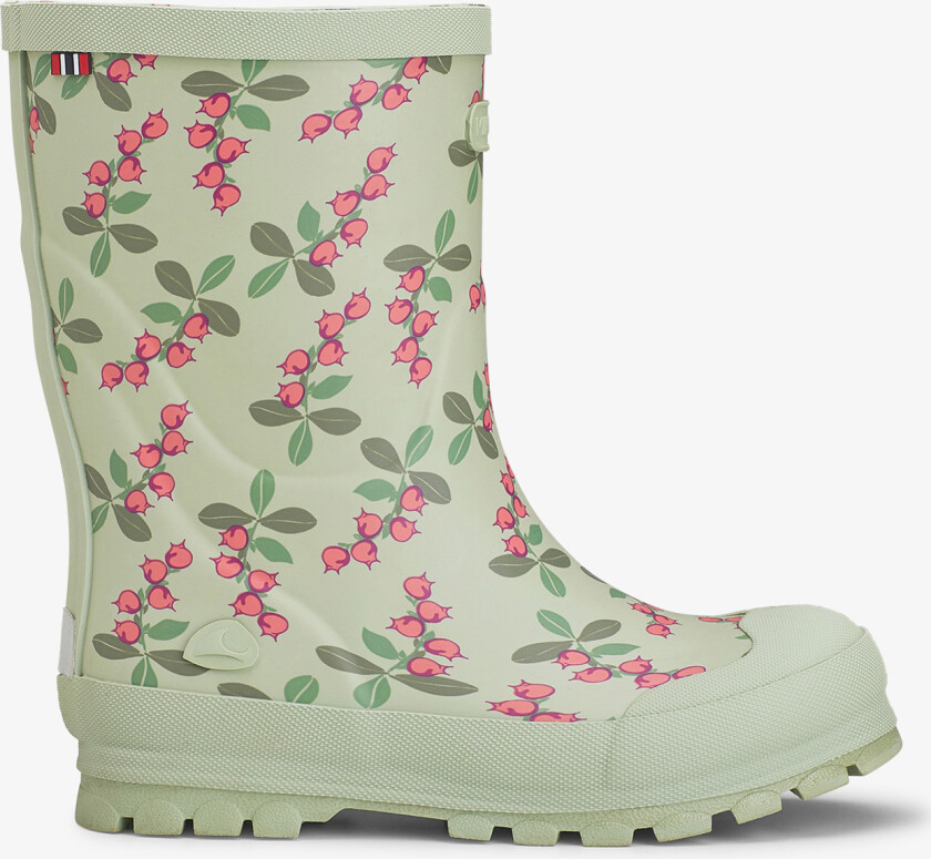 Jolly Print Mint/Pink Rubber Boot