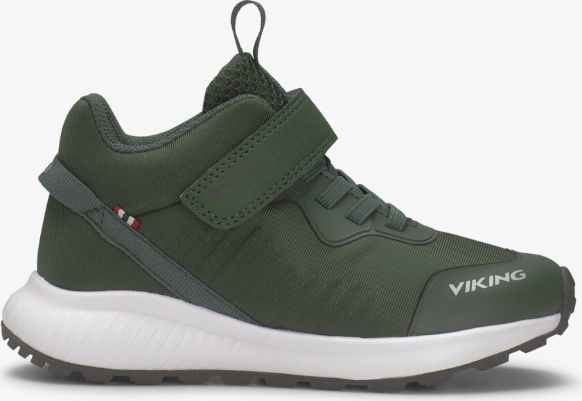 Aery Tau Mid Kids Sneaker Green Gore-Tex Velcro