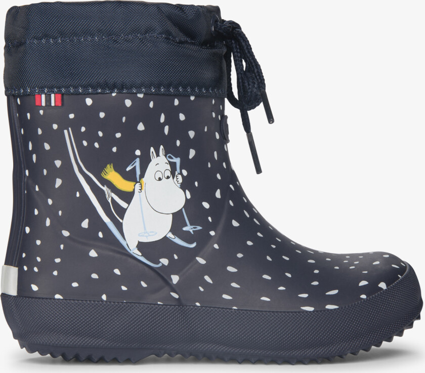 Alv Indie Warm Moomin Kids Rubber Boots Blue