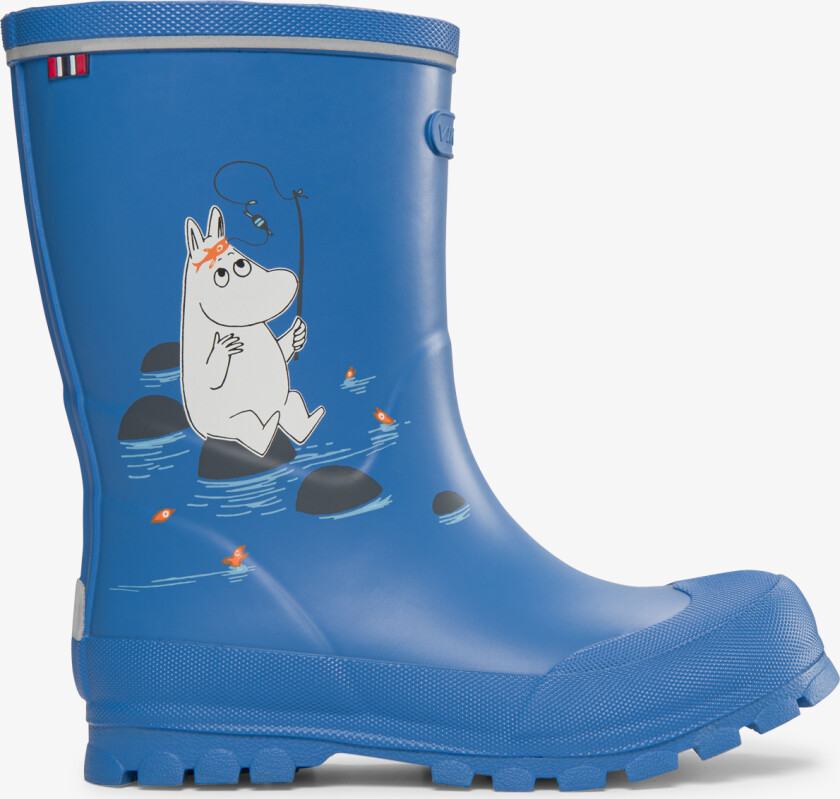Jolly Moomin Kids Rubber Boots Blue