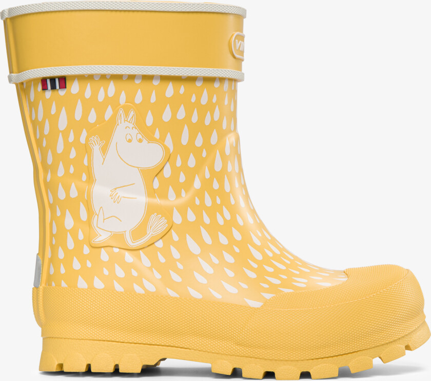 Alv Jolly Moomin Kids Rubber Boots Yellow
