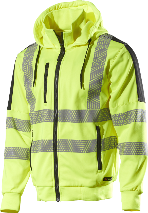 Bilde av Svettegenser 6123P Hi-Viz Gul/Sort Str. 2XL