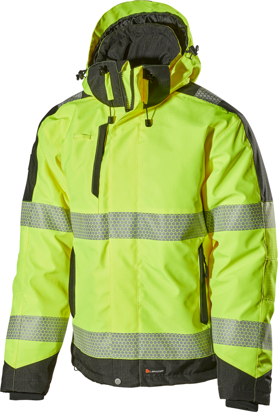 Vinterjakke 2121P Hi-Viz Gul Str. 3XL