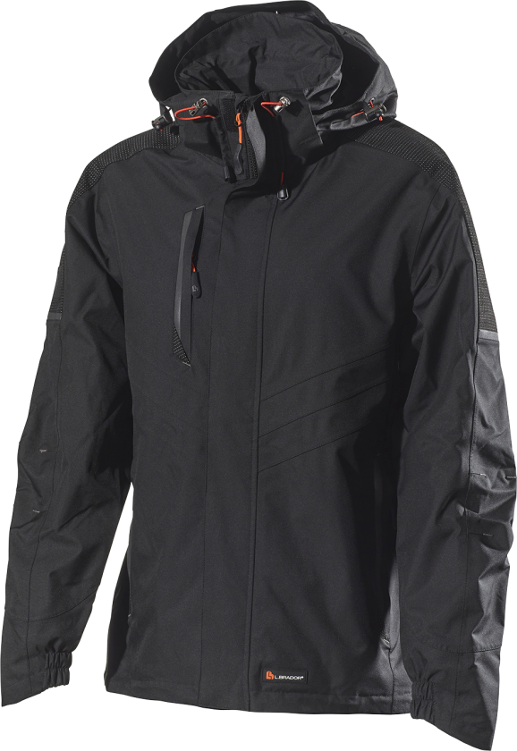 Skalljakke 2220P Sort Str. 2XL