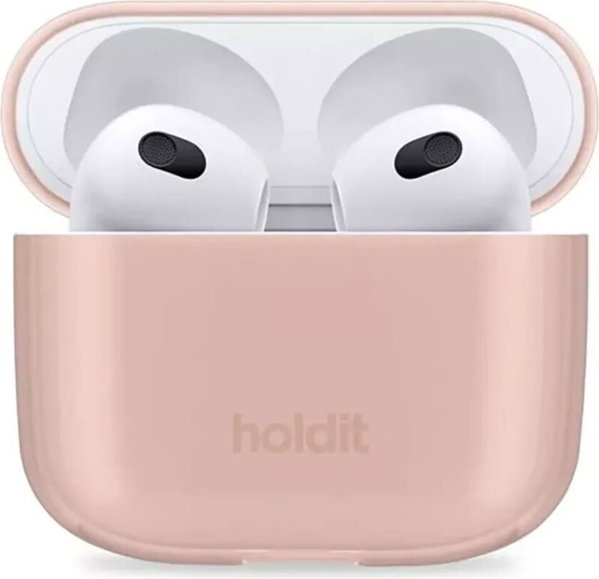 Holdit Apple AirPods (3. gen.) Seethru Case Deksel - Blush Pink