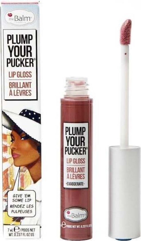 Plump Your Pucker Lip Gloss,  the Balm Leppeglans