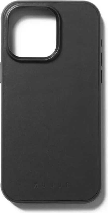 iPhone 15 Pro Max Leather Shield Cover - MagSafe-Kompatibel - Svart