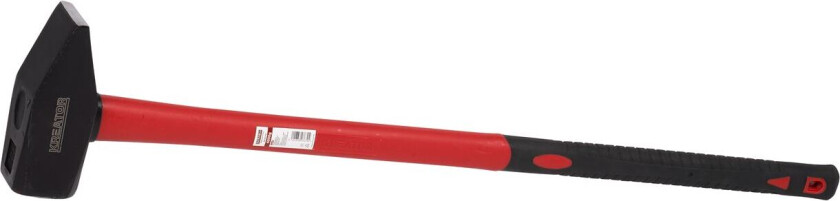 Smedhammer 4 kg med glassfiberskaft