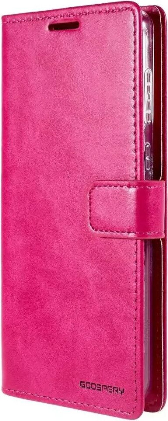 GOOSPERY Blue Moon Samsung Galaxy A73 (5G) Skinndeksel m. Lommebok - Rosa