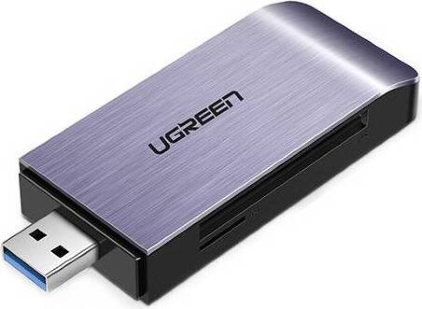 Bilde av 4-i-1 USB 3.0-kortleser - SD, CF, microSD, MS - fra Ugreen