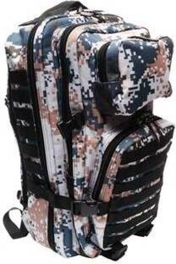Gaming ryggsekk for 17" Mac/PC - Blå camo