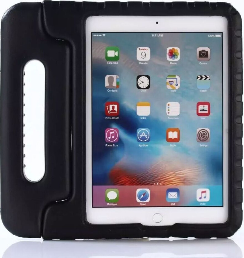 iPad Barn Deksel - Super Kids Total Protection Deksel - Svart