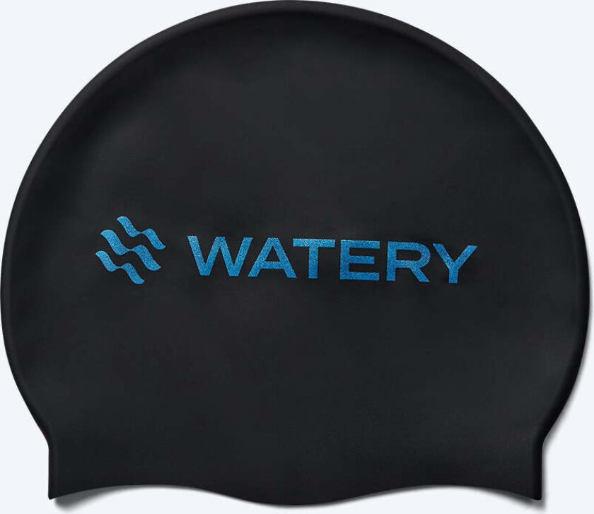 badehette - Signature Metallic - Svart/blå