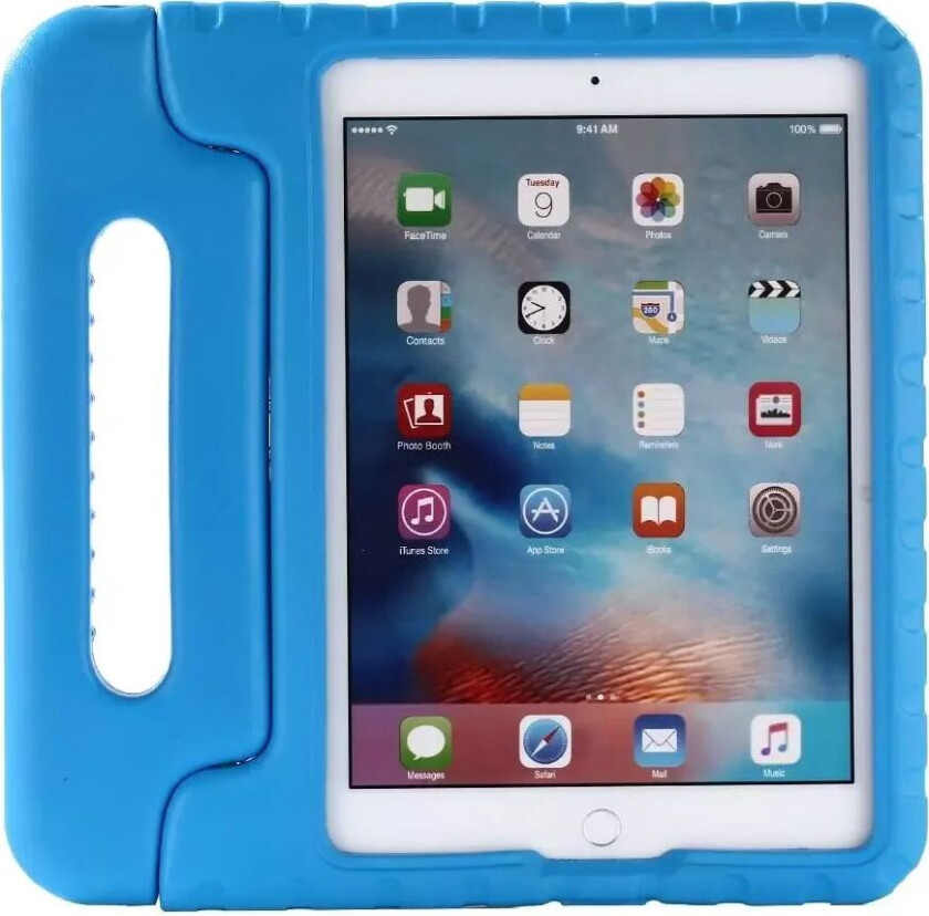 iPad Barnedeksel - Super Kids Total Protection Deksel - Blå