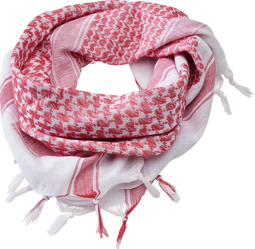 Shemag Scarf Red And White