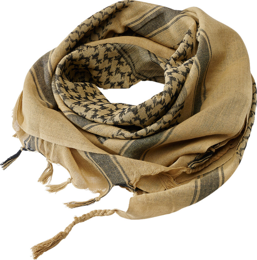 Shemag Scarf Khaki And Black