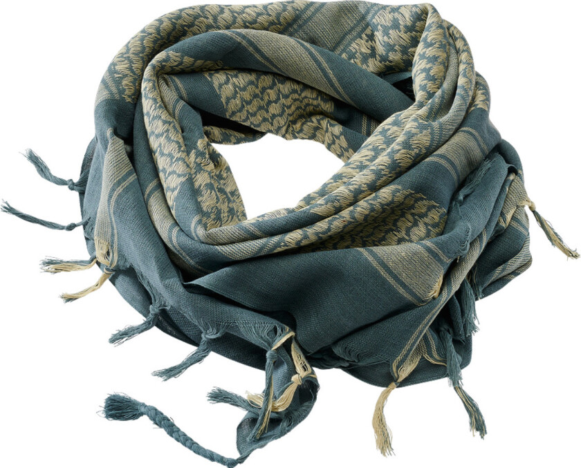 Shemag Scarf Petrol And Khaki