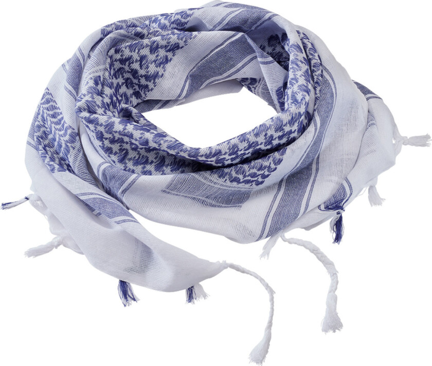 Shemag Scarf Blue And White