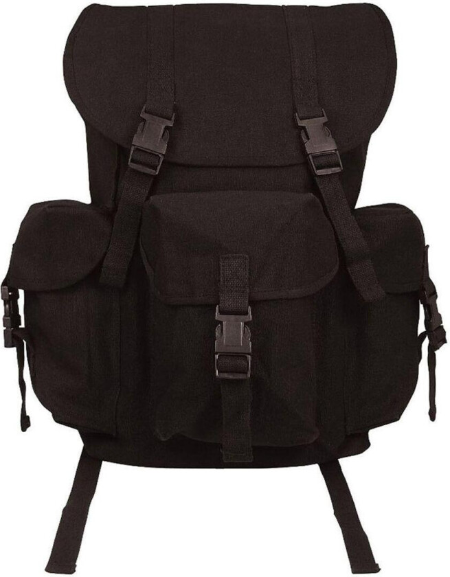 Canvas Outfitter Backpack Black