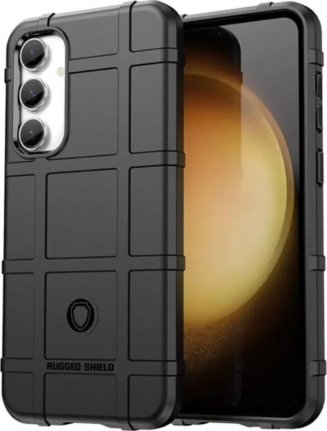 Samsung Galaxy S23 FE Rugged Shield Håndverker Deksel - Svart