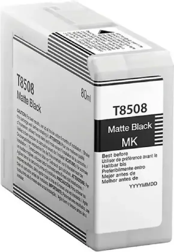 T8508 MBK blekkpatron - C13T850800 Kompatibel - Matte Svart 80 ml