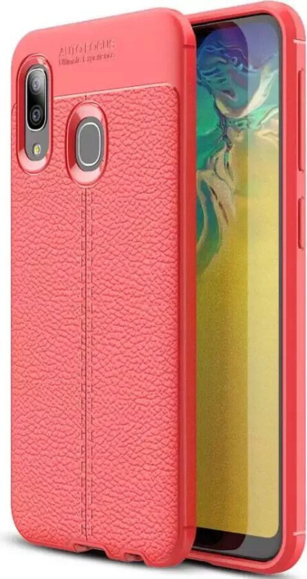 Samsung Galaxy A20e Rød Fleksibel Plastdeksel